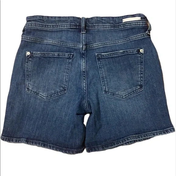 ANTHROPOLOGIE slim boyfriend denim shorts - Picture 2 of 10